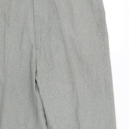 Womens UK Size 32 Essentials Regular Fit Jegging Green Trousers