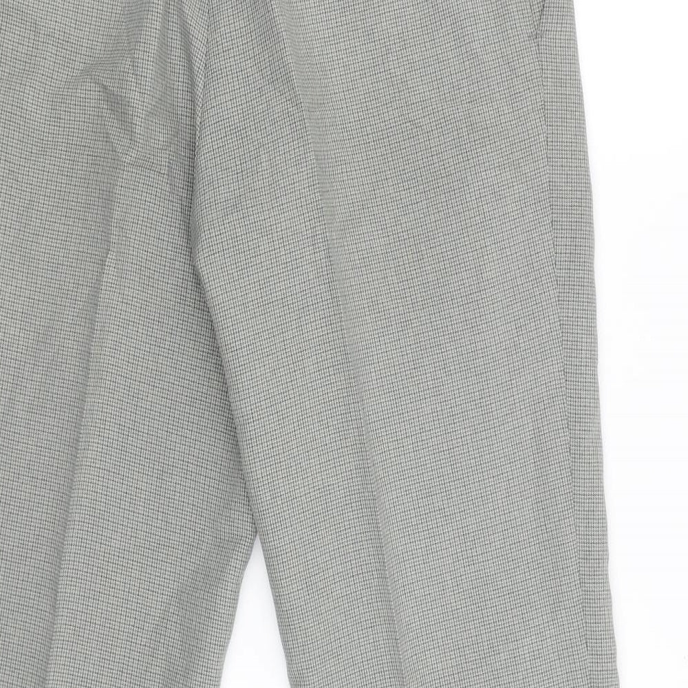 Womens UK Size 32 Essentials Regular Fit Jegging Green Trousers