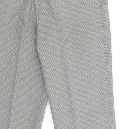 Womens UK Size 32 Essentials Regular Fit Jegging Green Trousers