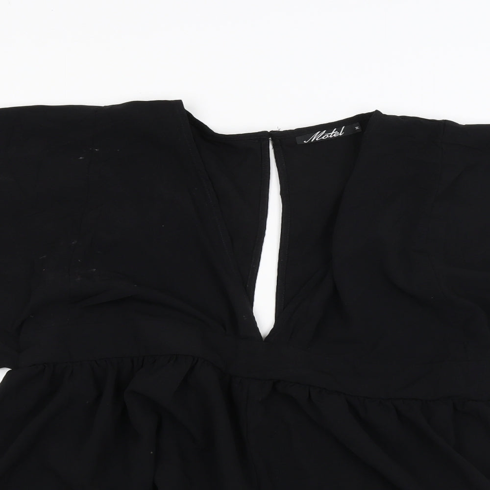 Motel Womens Black   Fit & Flare  Size M