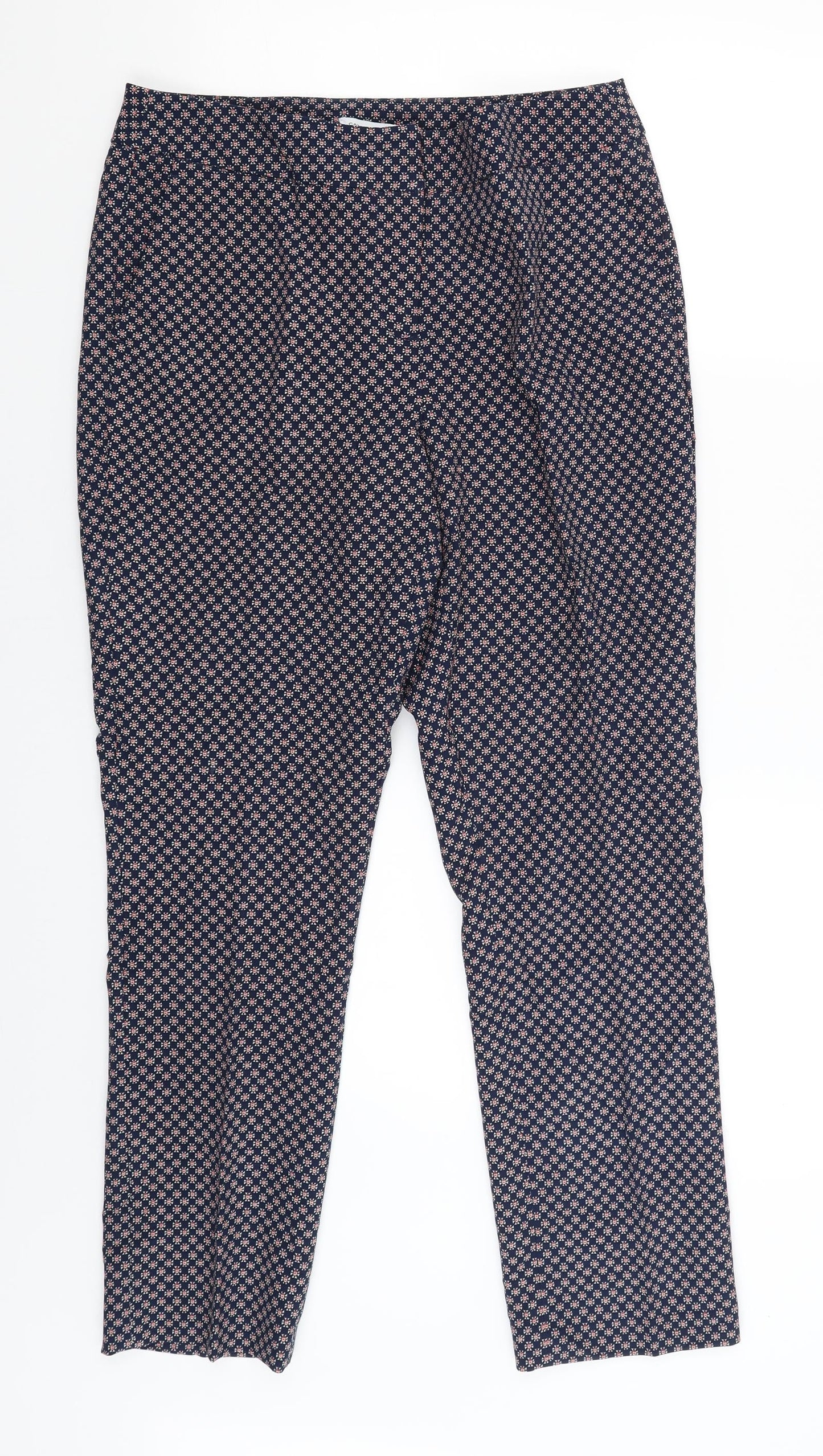 Carolina Belle Womens Blue   Jegging Trousers Size M L26 in