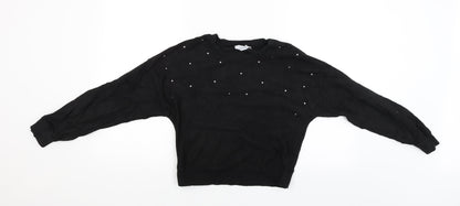 Primark Womens Black   Pullover Jumper Size 6