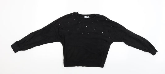 Primark Womens Black   Pullover Jumper Size 6