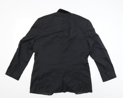 Mens UK Size 42 Marks and Spencer Regular Black Suit Jacket
