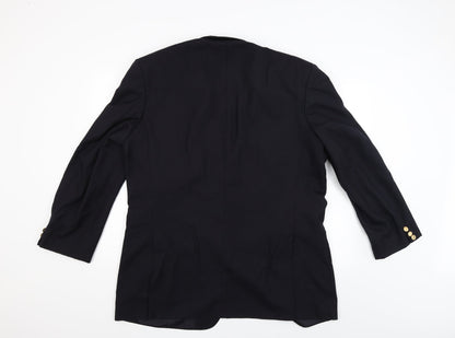 St michael Womens Black   Jacket Coat Size 46