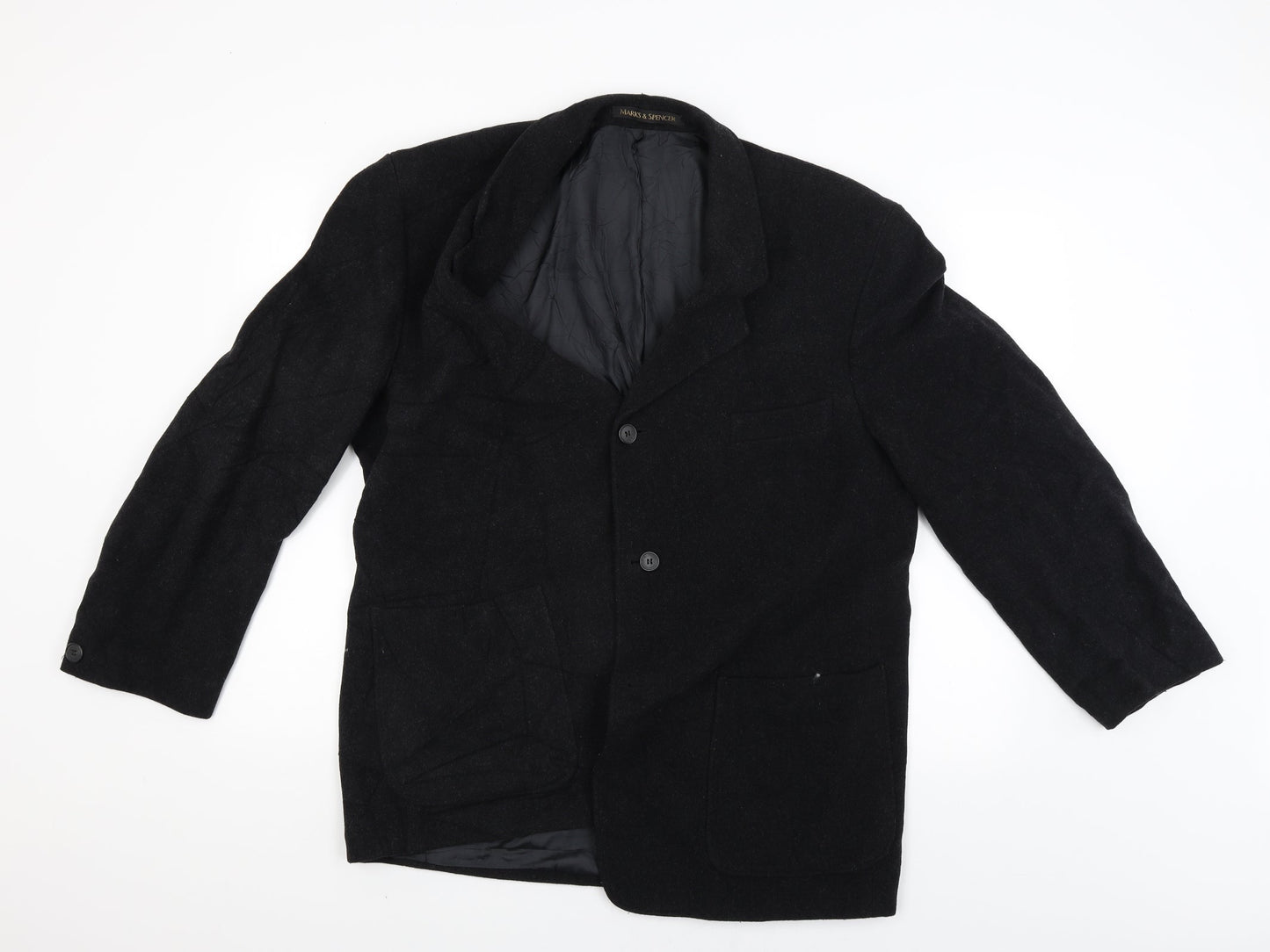 Marks and Spencer Womens Black   Jacket  Size 44