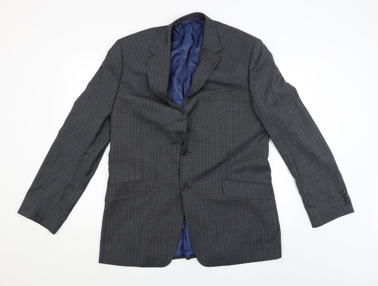 Mens UK Size 42 M&S Regular Grey Suit Jacket
