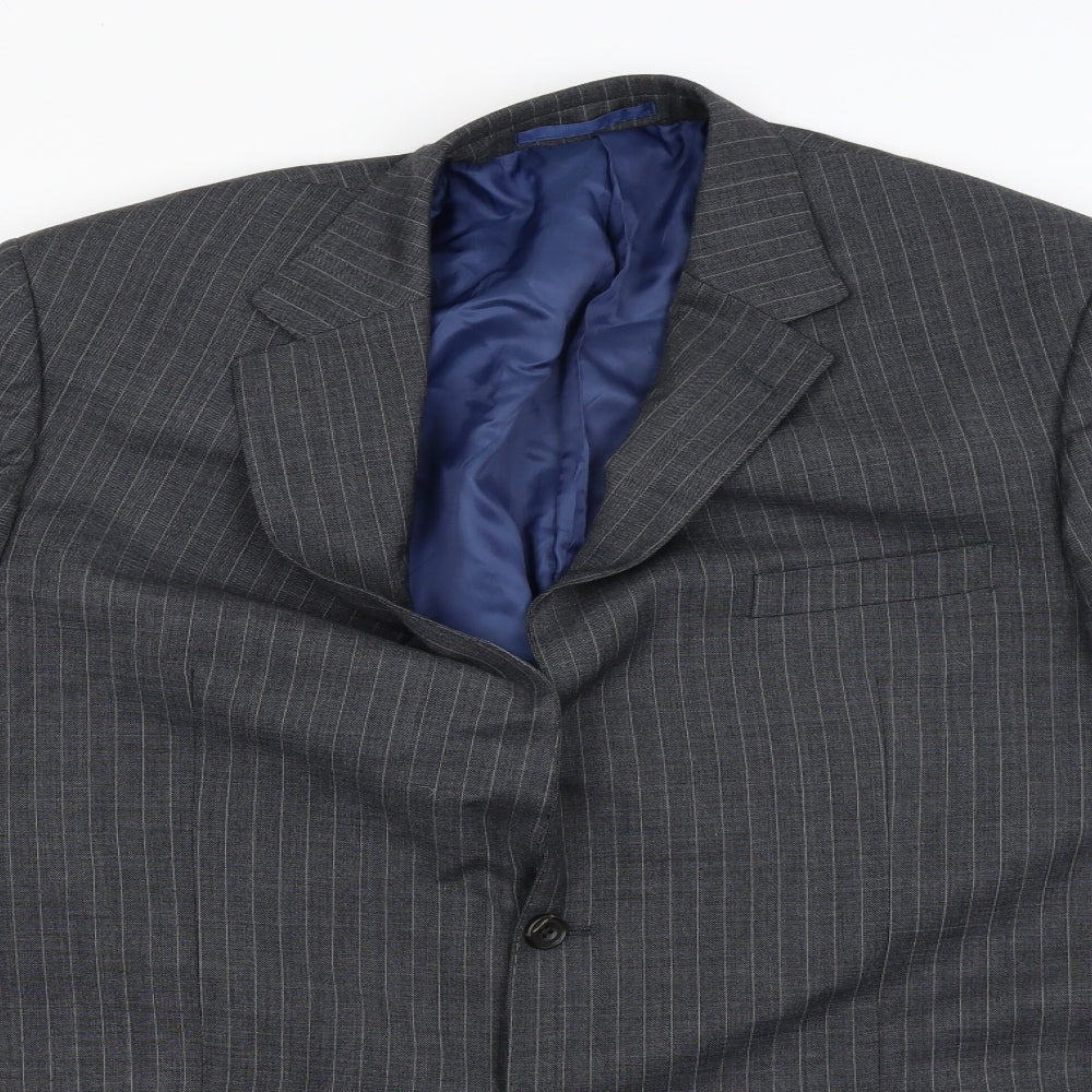 Mens UK Size 42 M&S Regular Grey Suit Jacket