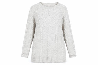 Marks & Spencer Womens White   Pullover Jumper Size 14