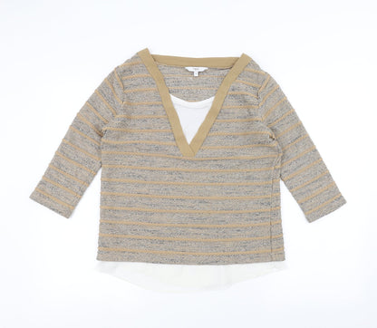 Womens UK Size 10 NEXT Brown Pullover Jumper