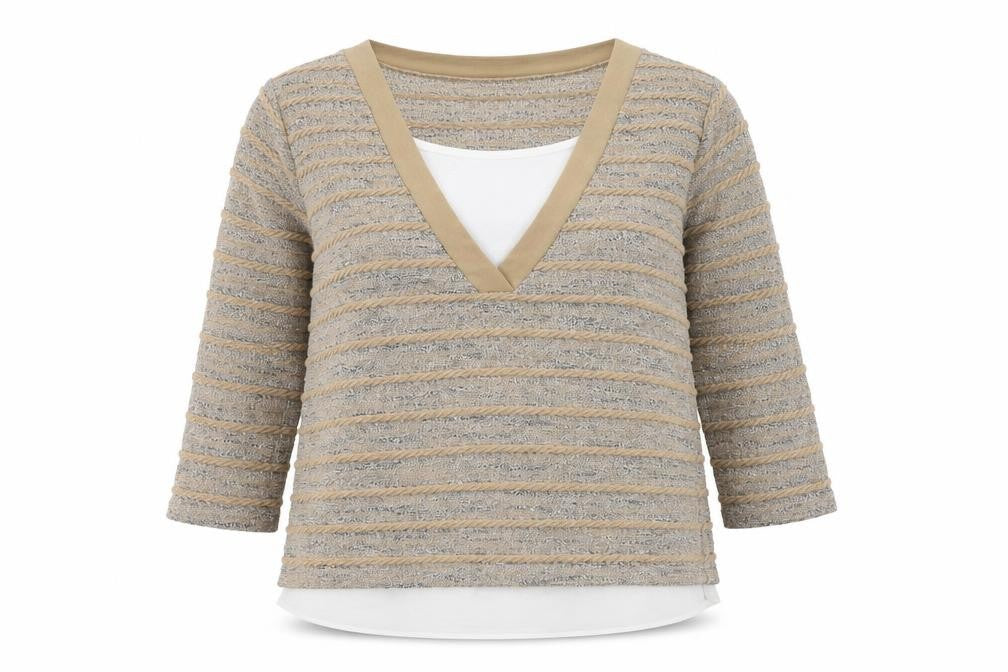 Womens UK Size 10 NEXT Brown Pullover Jumper