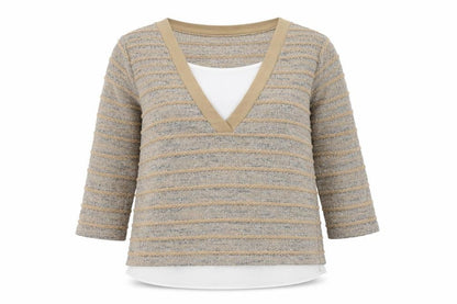 Womens UK Size 10 NEXT Brown Pullover Jumper
