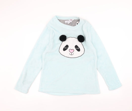 Primark Womens Blue   Pullover Jumper Size S  - Panda