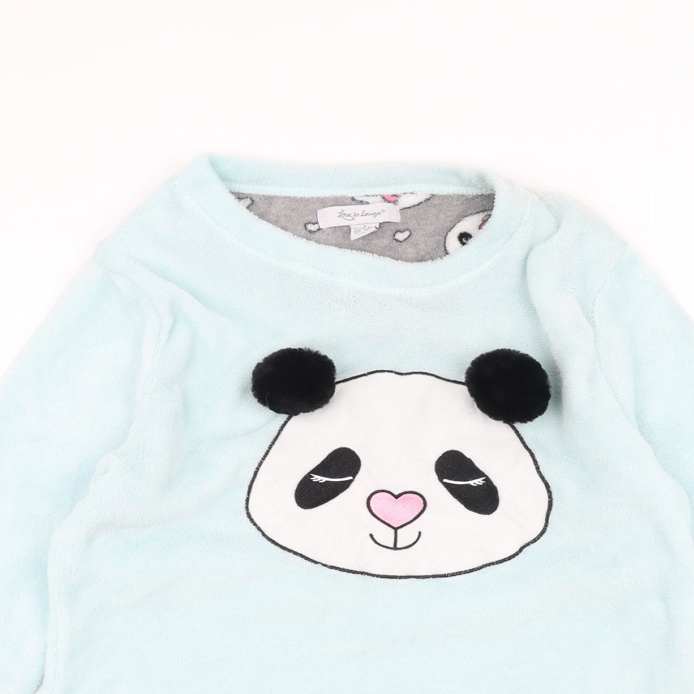 Primark Womens Blue   Pullover Jumper Size S  - Panda