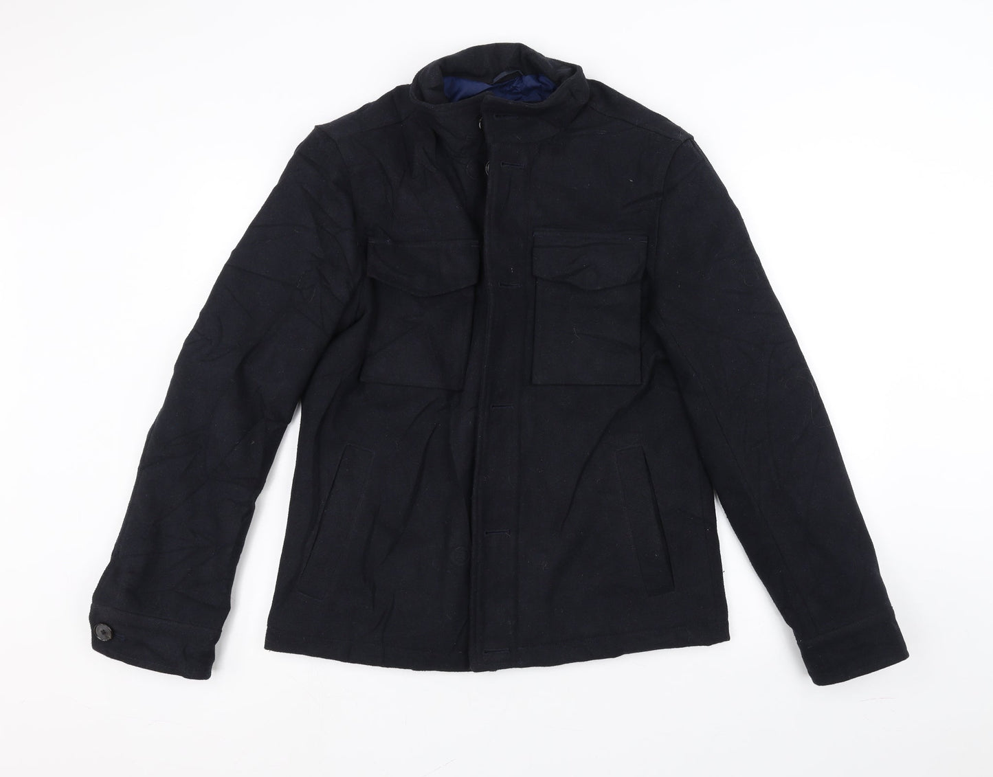 Mens UK Size S Marks and Spencer Blue Jacket