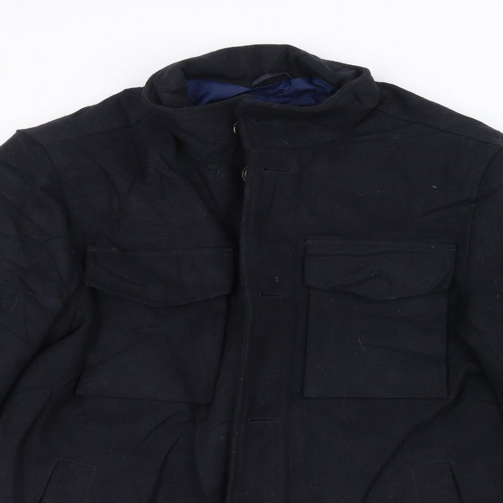 Mens UK Size S Marks and Spencer Blue Jacket