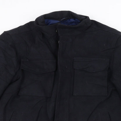Mens UK Size S Marks and Spencer Blue Jacket