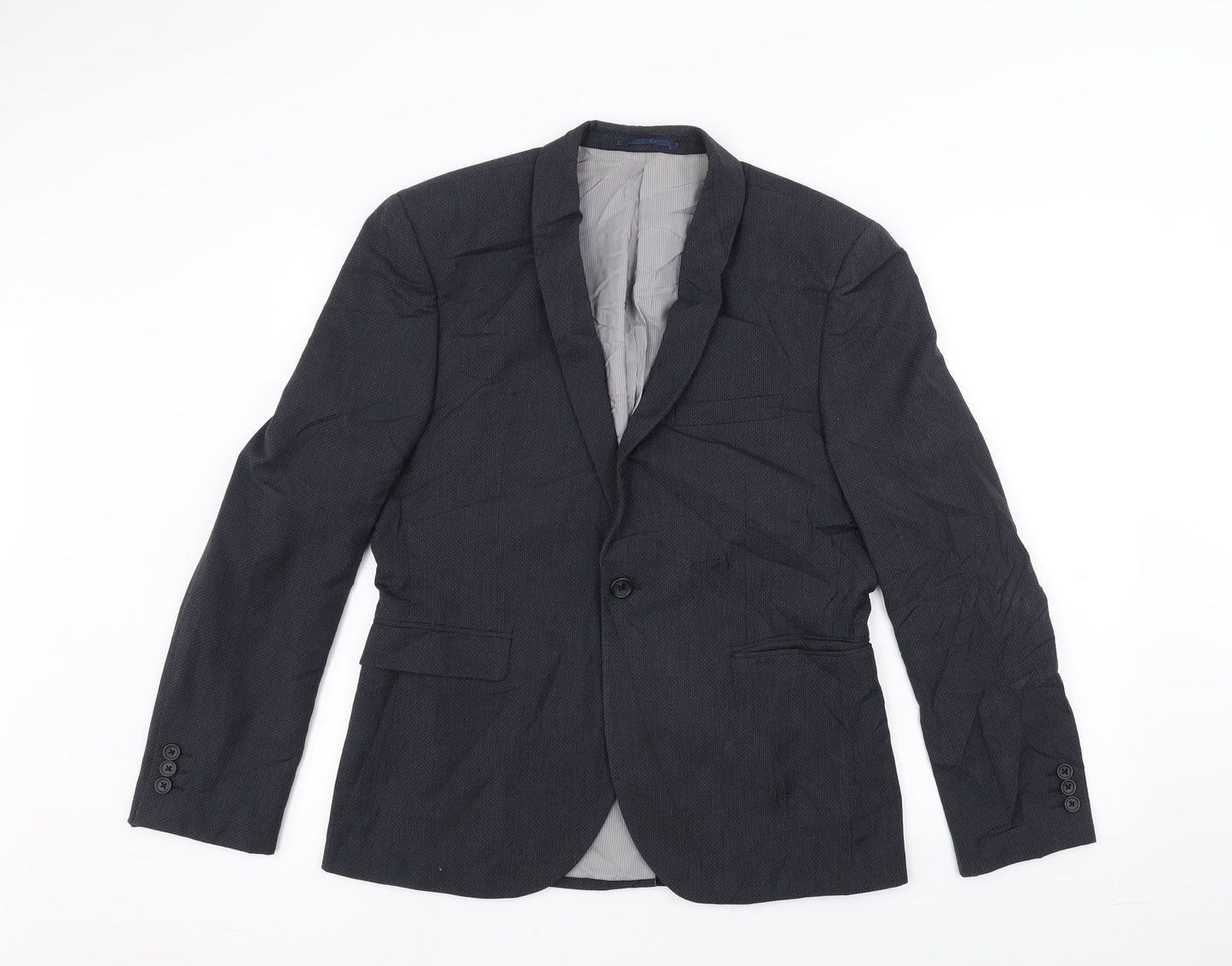 Mens UK Size 40 NEXT Regular Blue Suit Jacket