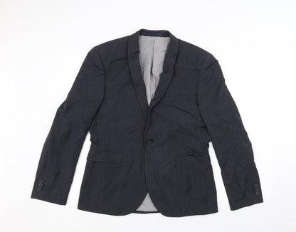 Mens UK Size 40 NEXT Regular Blue Suit Jacket