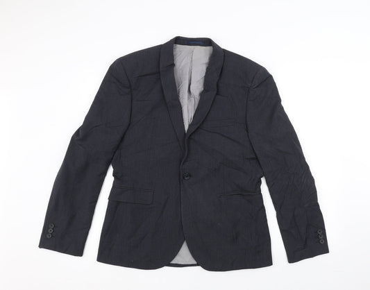Mens UK Size 40 NEXT Regular Blue Suit Jacket