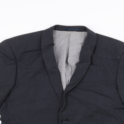 Mens UK Size 40 NEXT Regular Blue Suit Jacket