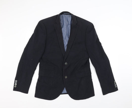 Mens UK Size 38 NEXT Regular Blue Suit Jacket