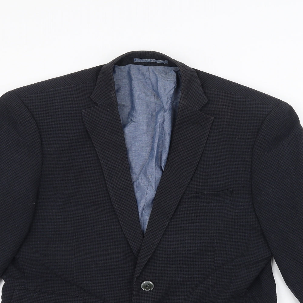 Mens UK Size 38 NEXT Regular Blue Suit Jacket