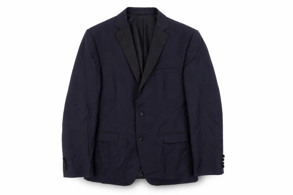 Mens UK Size 40 French Connection Regular Blue Suit Jacket