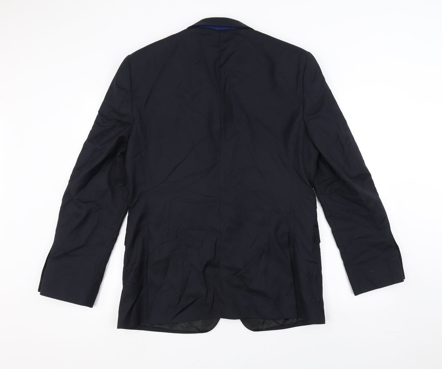 Mens UK Size 40 French Connection Regular Blue Suit Jacket