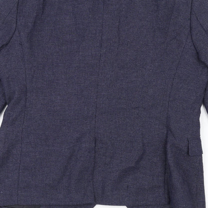 Mens UK Size 42 H&M Regular Blue Suit Jacket