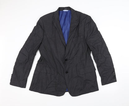 Mens UK Size 44 Marks and Spencer Regular Black Suit Jacket