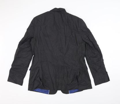 Mens UK Size 44 Marks and Spencer Regular Black Suit Jacket