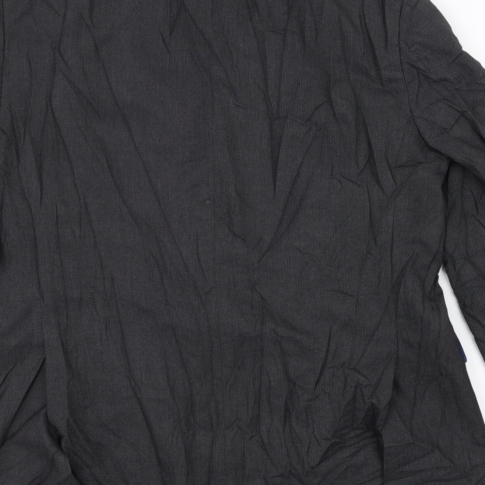 Mens UK Size 44 Marks and Spencer Regular Black Suit Jacket