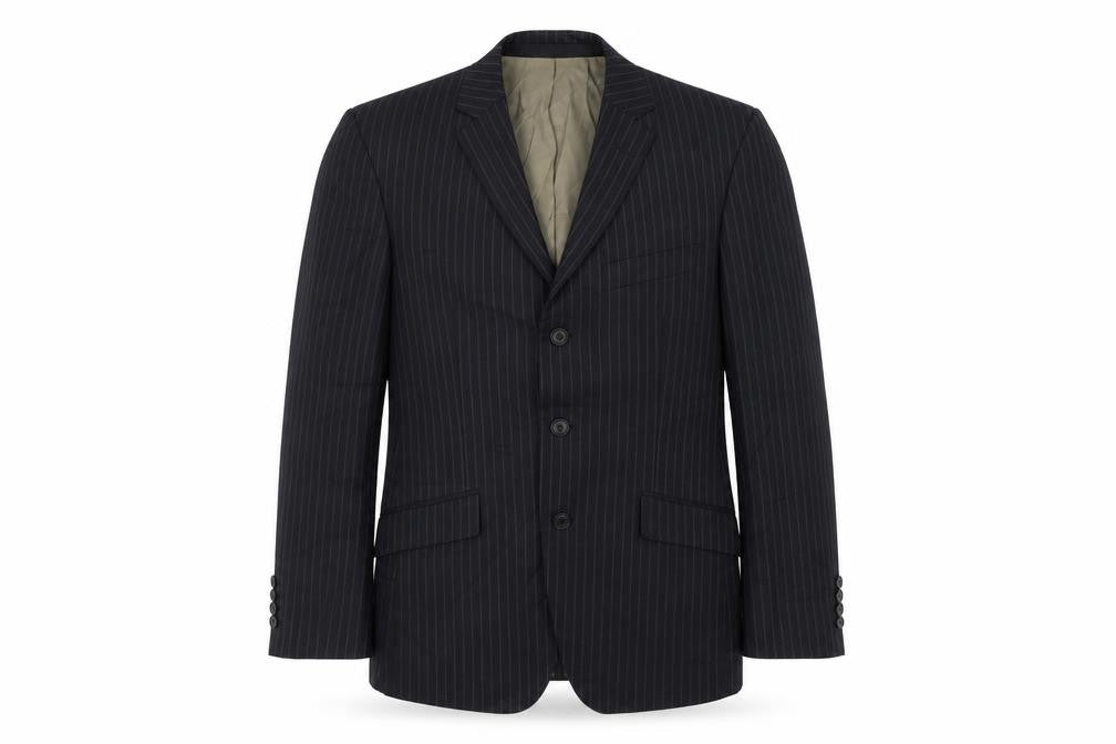 Mens UK Size 38 Marks and Spencer Regular Blue Suit Jacket