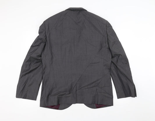 Mens UK Size 42 Marks and Spencer Regular Grey Suit Jacket