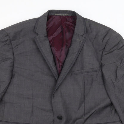 Mens UK Size 42 Marks and Spencer Regular Grey Suit Jacket