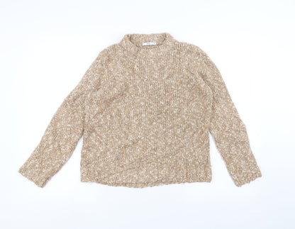 EDC Womens Brown   Pullover Jumper Size S
