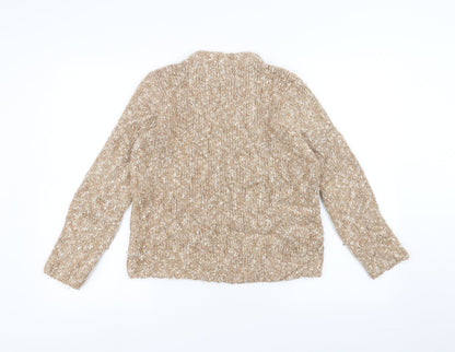 EDC Womens Brown   Pullover Jumper Size S