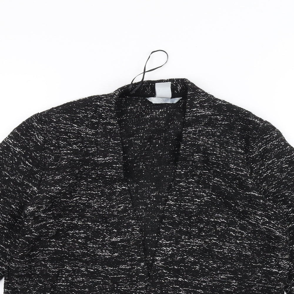 Womens UK Size XS H&M Black Jacket
