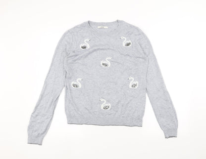 George Womens Blue   Pullover Jumper Size 10