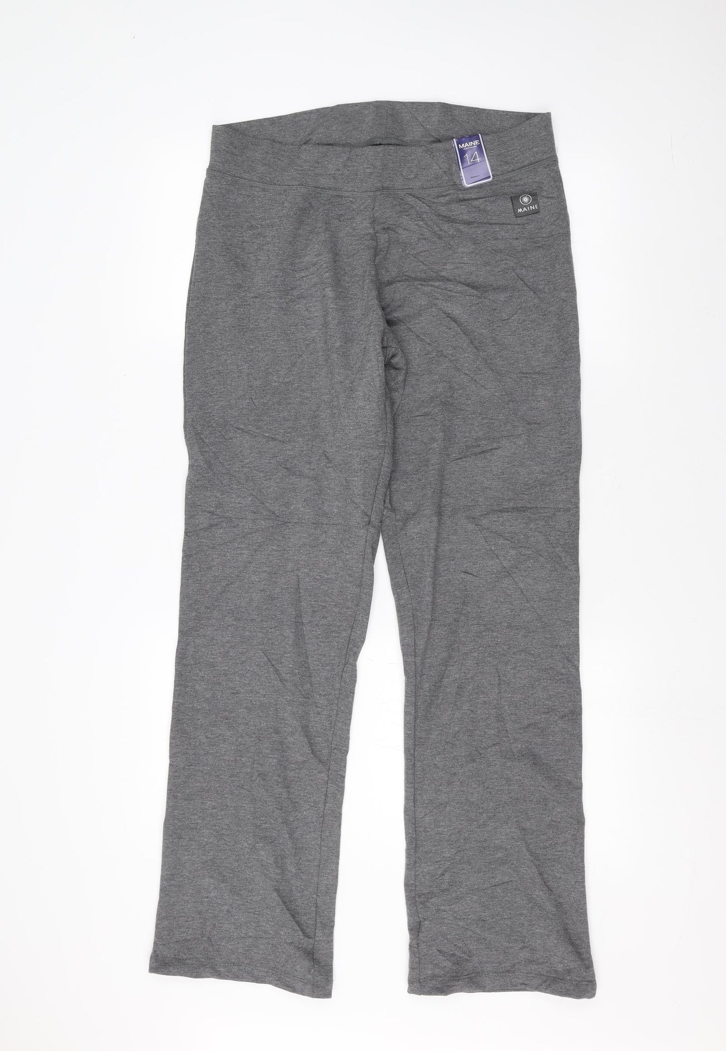 Maine New England Mens Grey   Trousers  Size 16 L28 in
