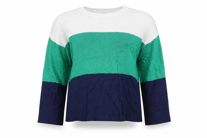 Womens UK Size S Stradivarius Multicoloured Henley Jumper