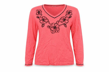 Womens UK Size 14 Rabe Pink Pullover Jumper