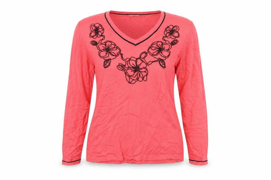Womens UK Size 14 Rabe Pink Pullover Jumper