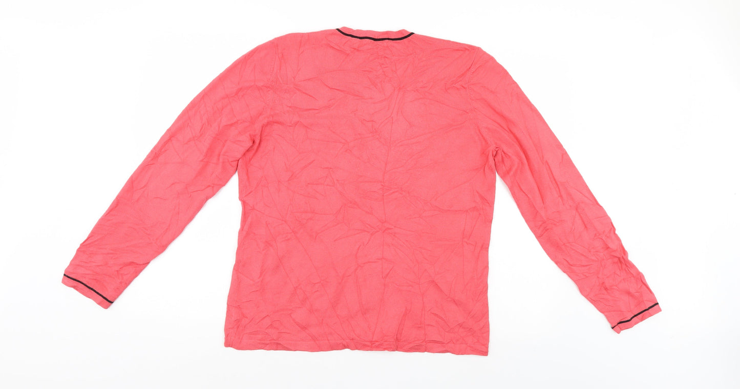 Womens UK Size 14 Rabe Pink Pullover Jumper