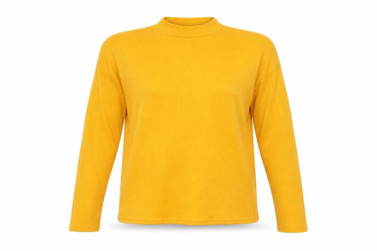 Divided Womens Gold   Pullover Jumper Size M