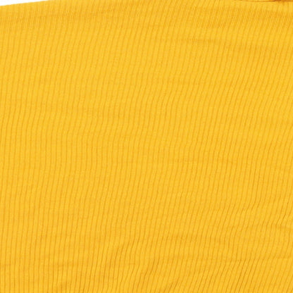 Divided Womens Gold   Pullover Jumper Size M