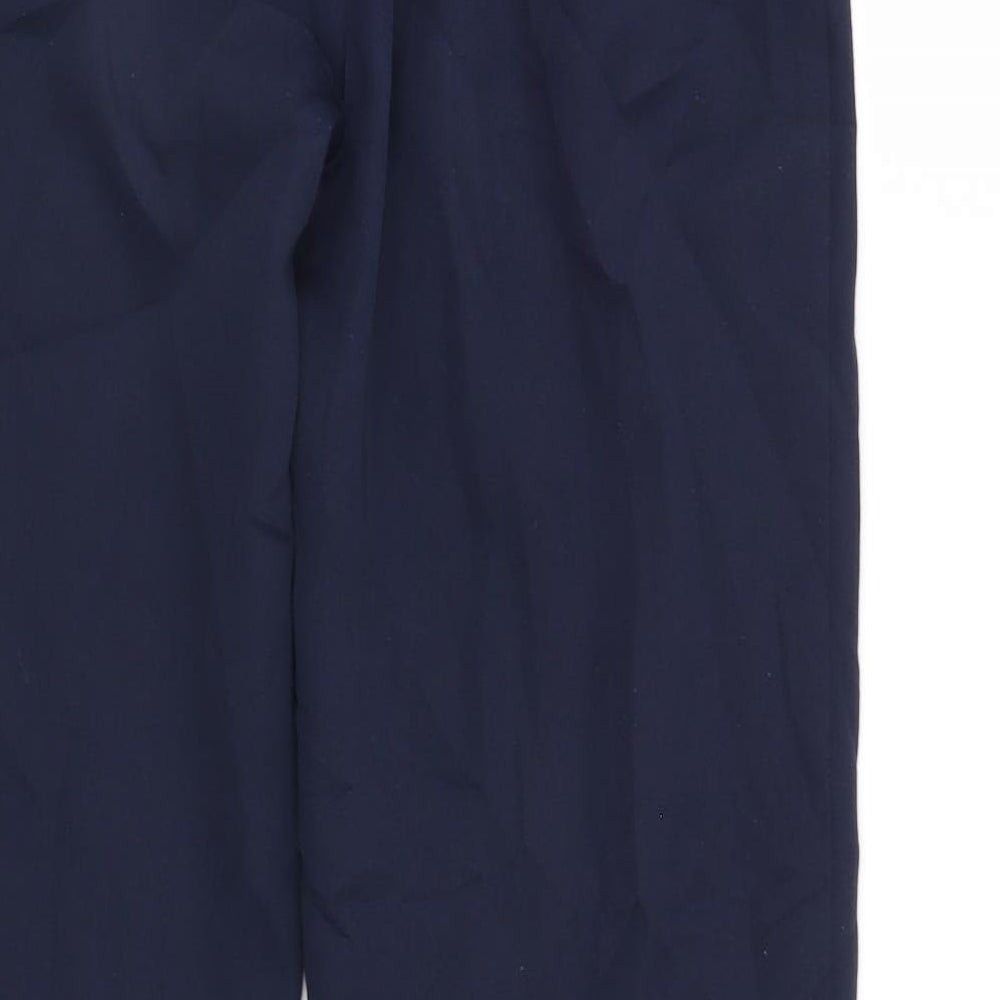 Womens UK Size 12 Preworn Regular Fit  Blue Trousers