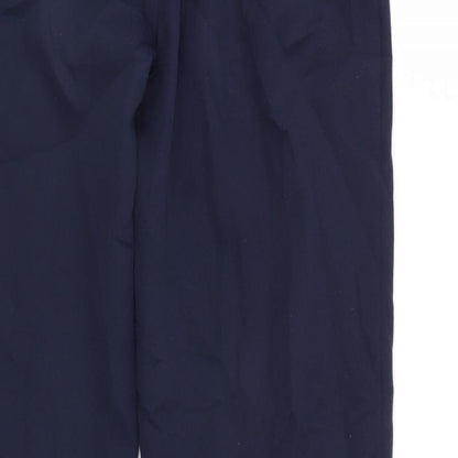 Womens UK Size 12 Preworn Regular Fit  Blue Trousers