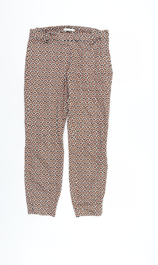 Womens UK Size 8 H&M Regular Fit  Multicoloured Trousers